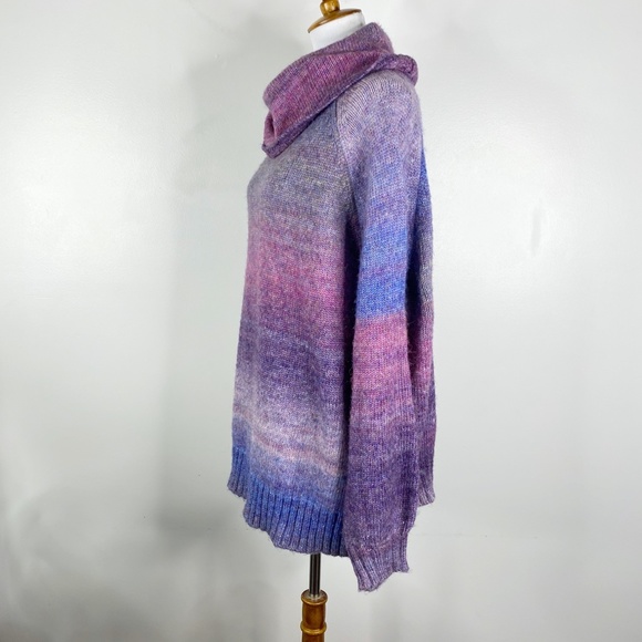 NWT John Paul Richard Ombre Cowl Neck Sweater Sz. 3X - Picture 3 of 11
